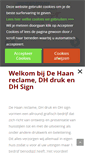 Mobile Screenshot of dehaanreclame.nl